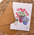 Carte Aquarelle Toutes Occasions + Enveloppe Kraft | Reproduction d'Originale A5