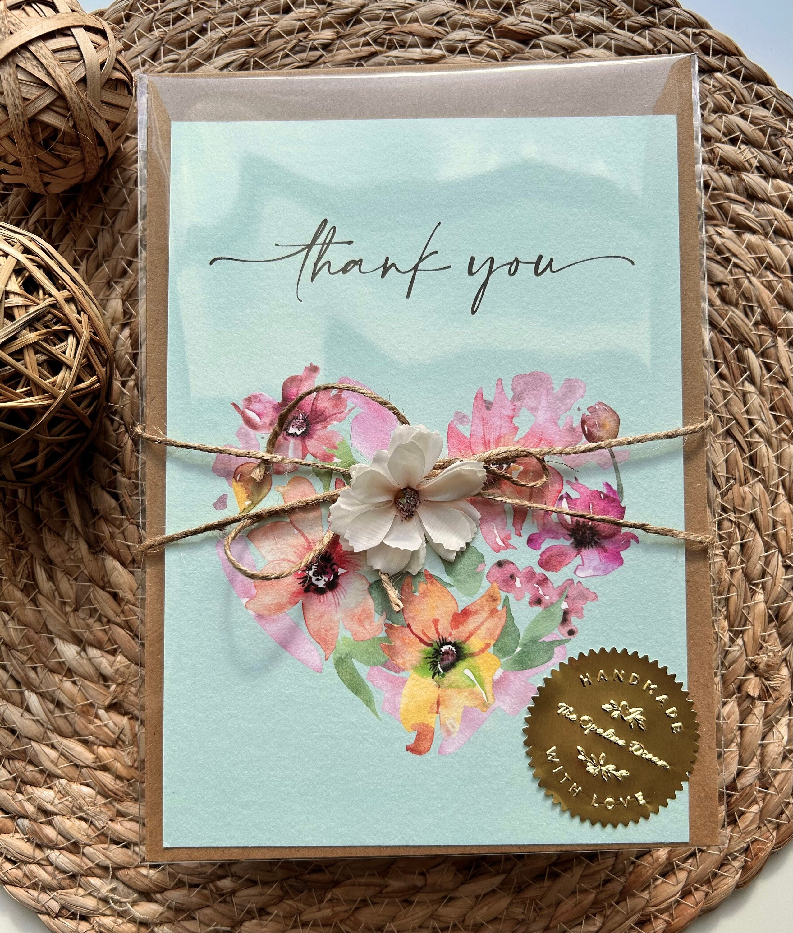 Carte Aquarelle Toutes Occasions | Illustration Originale A5 + Enveloppe