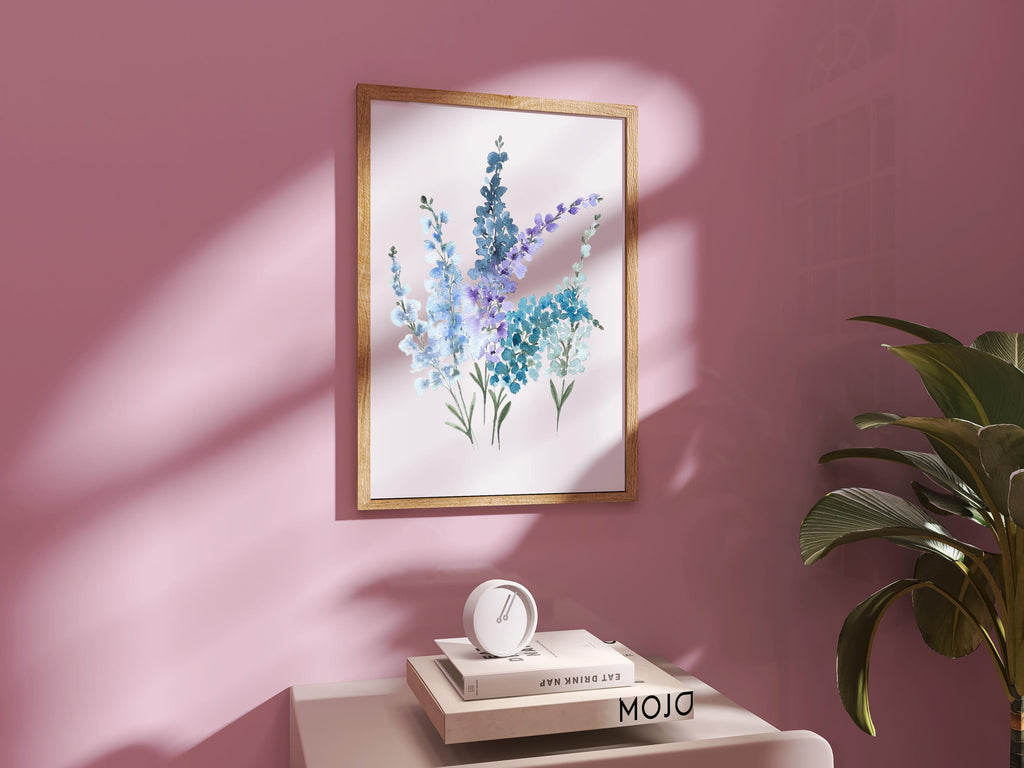 Impression Aquarelle Originale A4 | Illustration Artisanale sur Papier 300g