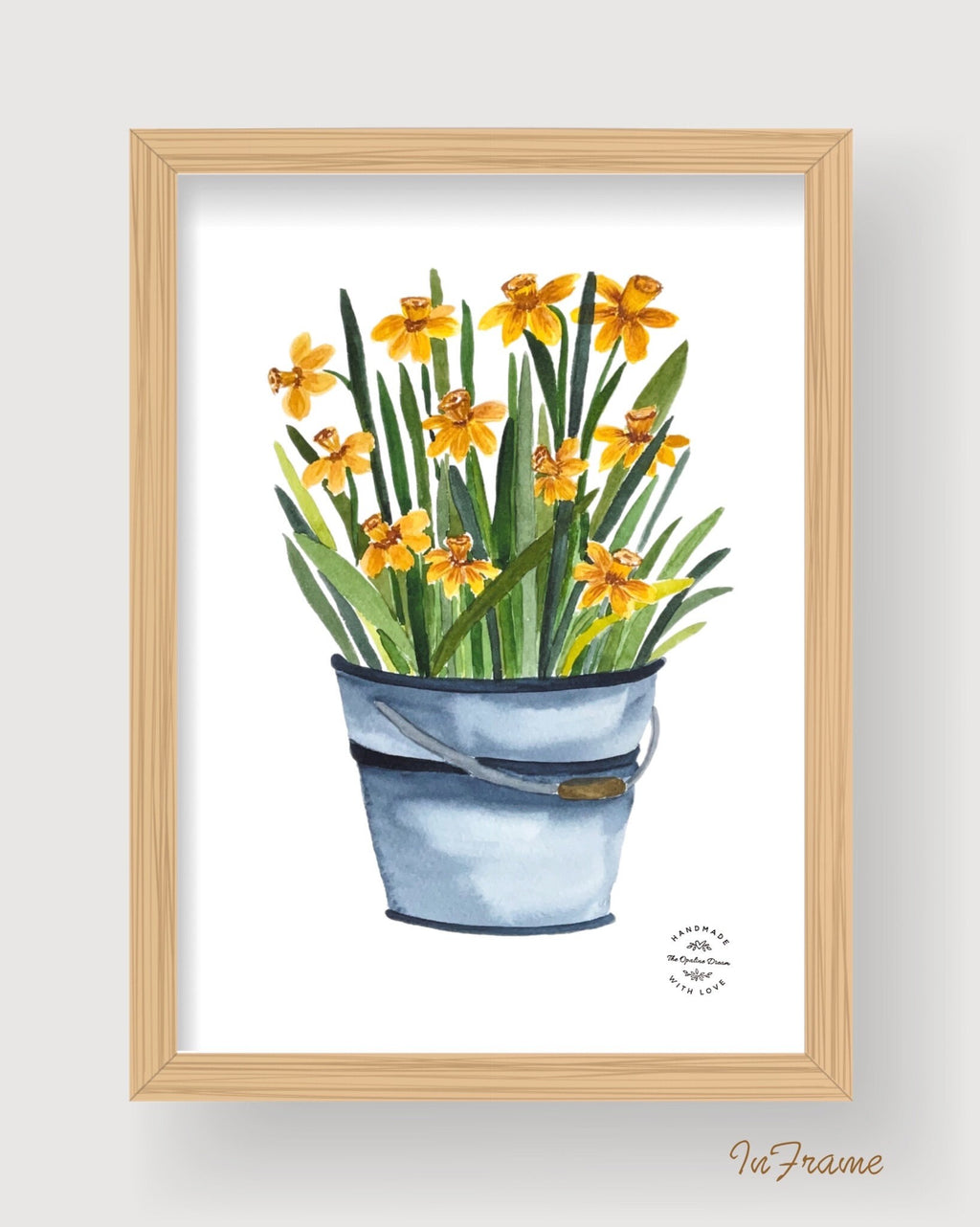 Impression Aquarelle Originale A4 | Illustration sur Papier 300g